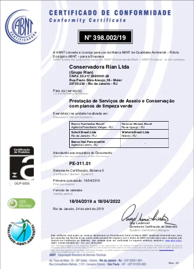 Selo Verde ABNT